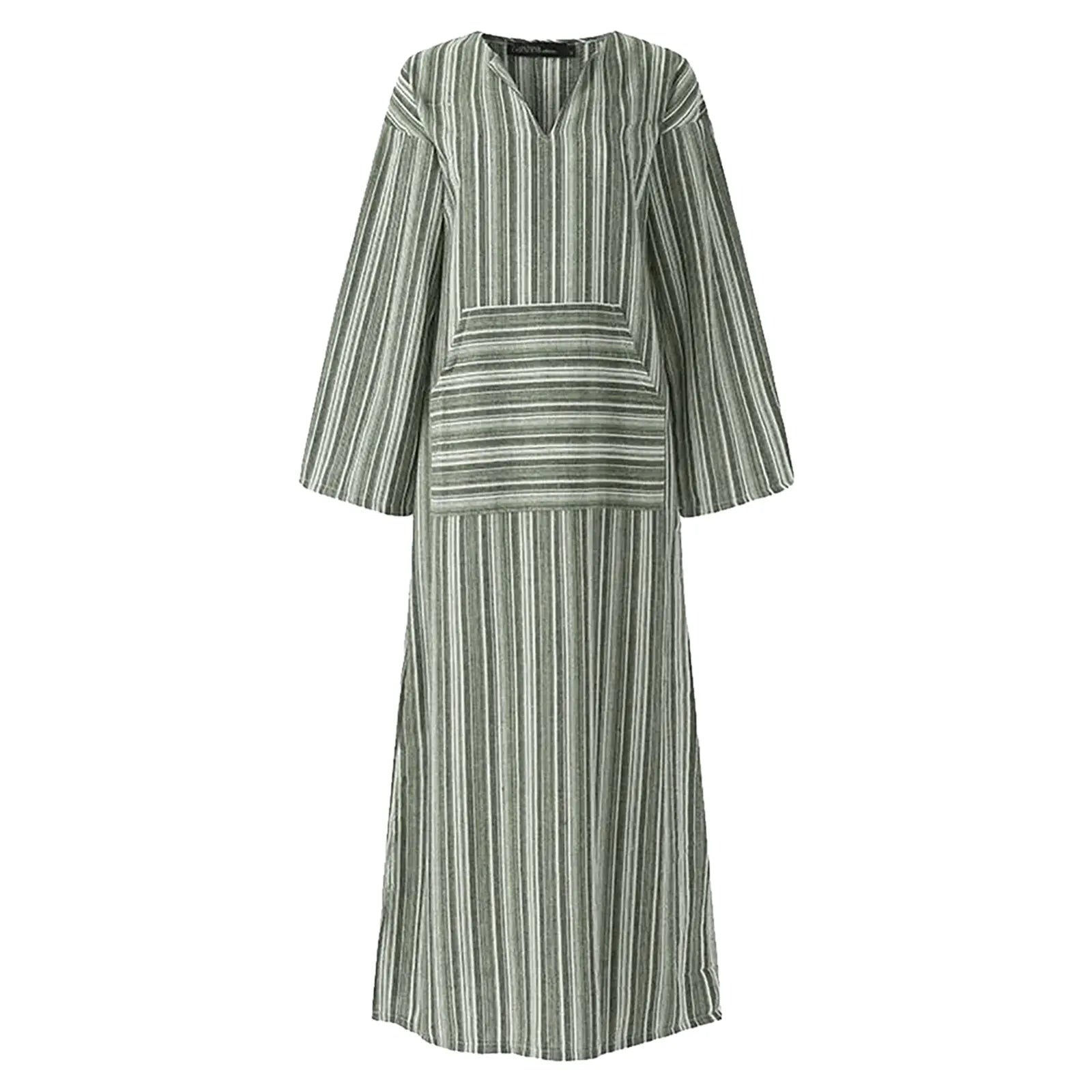 SIMA - STRIPED VINTAGE LONG DRESS