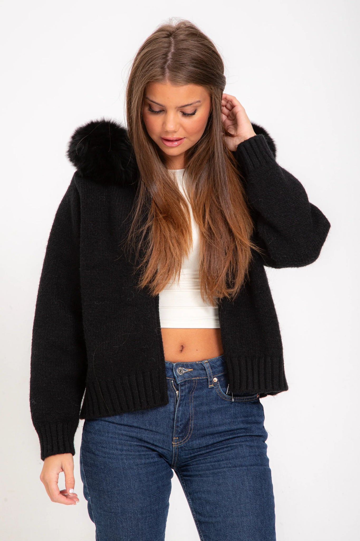 Luxury Fur Collar Jacket for Women