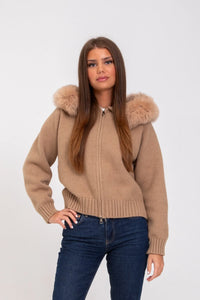 Luxury Fur Collar Jacket for Women