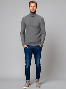 Stylish Turtleneck Sweater for Men