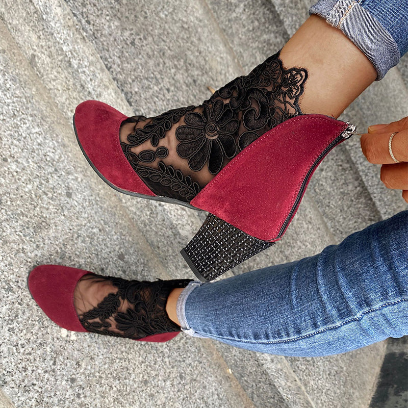 Women’s Lace High Heels